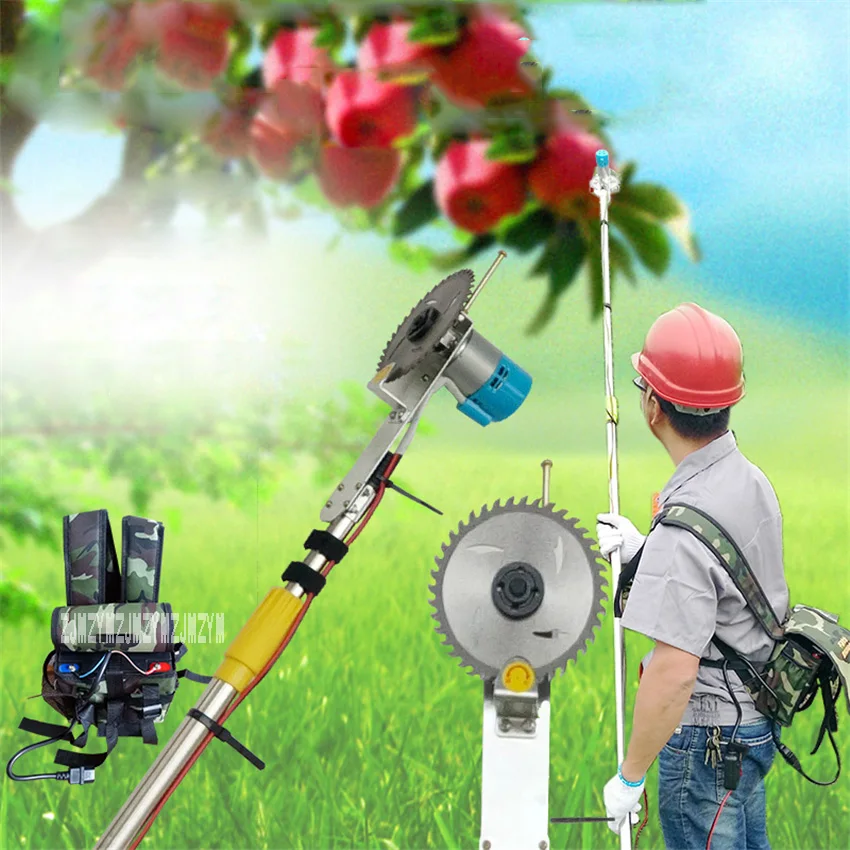 

Electric Pruning Shears Branch Shears Household High Branch Saw 1.2-3.6 Meters High-altitude Telescopic Shears 220V 12V 20A/40A