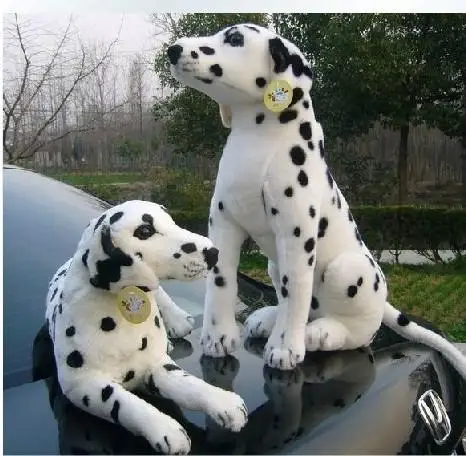 Stuffed Plush Toy Dog Doll Kid's Gift Simulation Dalmatian Dog Children's Day Gifts High Quality Animal Soft Baby Toy Plushie