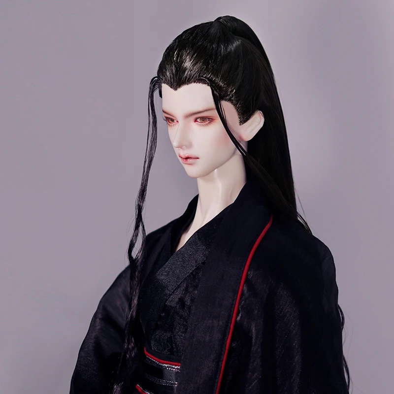 

1/3 парик BJD, древний костюм Hanfu, длинные волосы, винтажные парики для укладки самурая для BJD/SD SD13 SSDF, аксессуары для кукол Strong Uncle C115