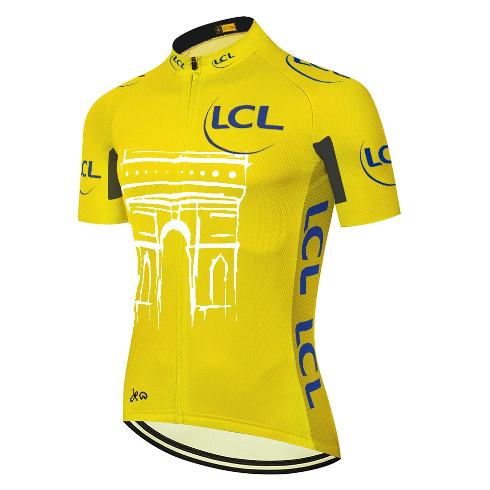 Summer de France Cycling Malliot Camisas Camisa Masculina Camiseta Jersey Verano Ropa Hombre Maillot Ciclismo Ciclismo Masculino