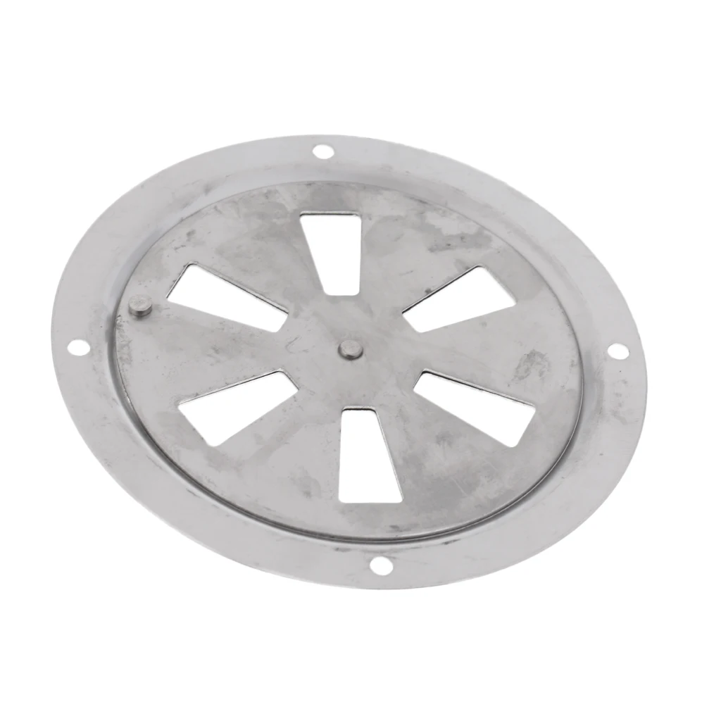 100mm Butterfly Boat Round Louvered Vent Cover Marine Stainless Steel