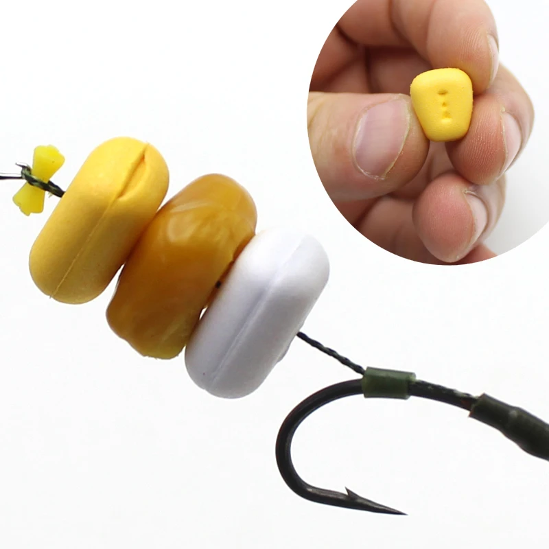 

15PCS Carp Fishing Corn Boilie Bait Carp Bait Pop Up Boilies Hair Rig Stops Carp Barbel Fishing Tackle for Making Boilies