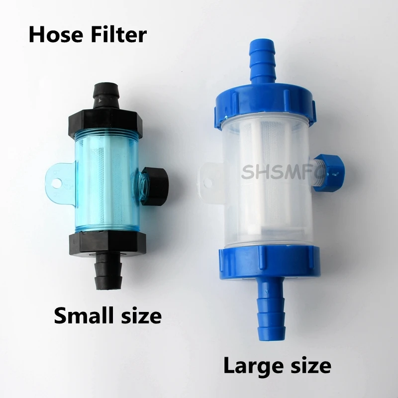 1Pc O.D 8 10 20 25 32mm Pagoda Hose Filter Car Wash Garden Irrigation Filters Sprayer Pump Filtering Fish Tank Nylon Mesh Filter