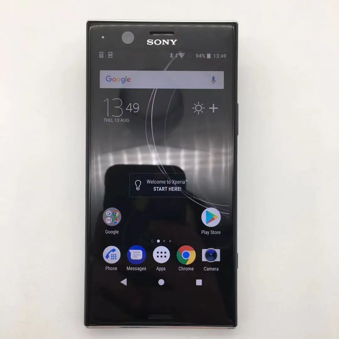 Sony-Xperia XZ1 Compact telefone remodelado, telefone desbloqueado, 4GB RAM, 32GB ROM, Snapdragon 835, Octa Core, 4.6 ', 4G, NFC, G8441, Original