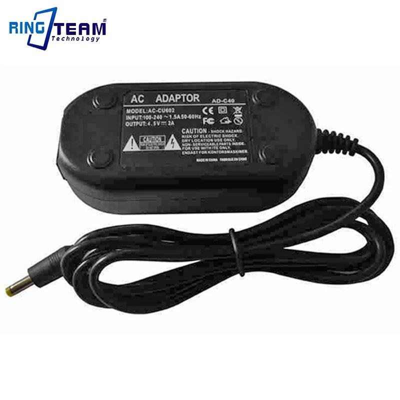 Power AD-C40 AC Adapter AD-C40J AD-C40DBA for Casio Digital Cameras EX-P505 P600P700 QV-R3 QV-R4 Power Adapter