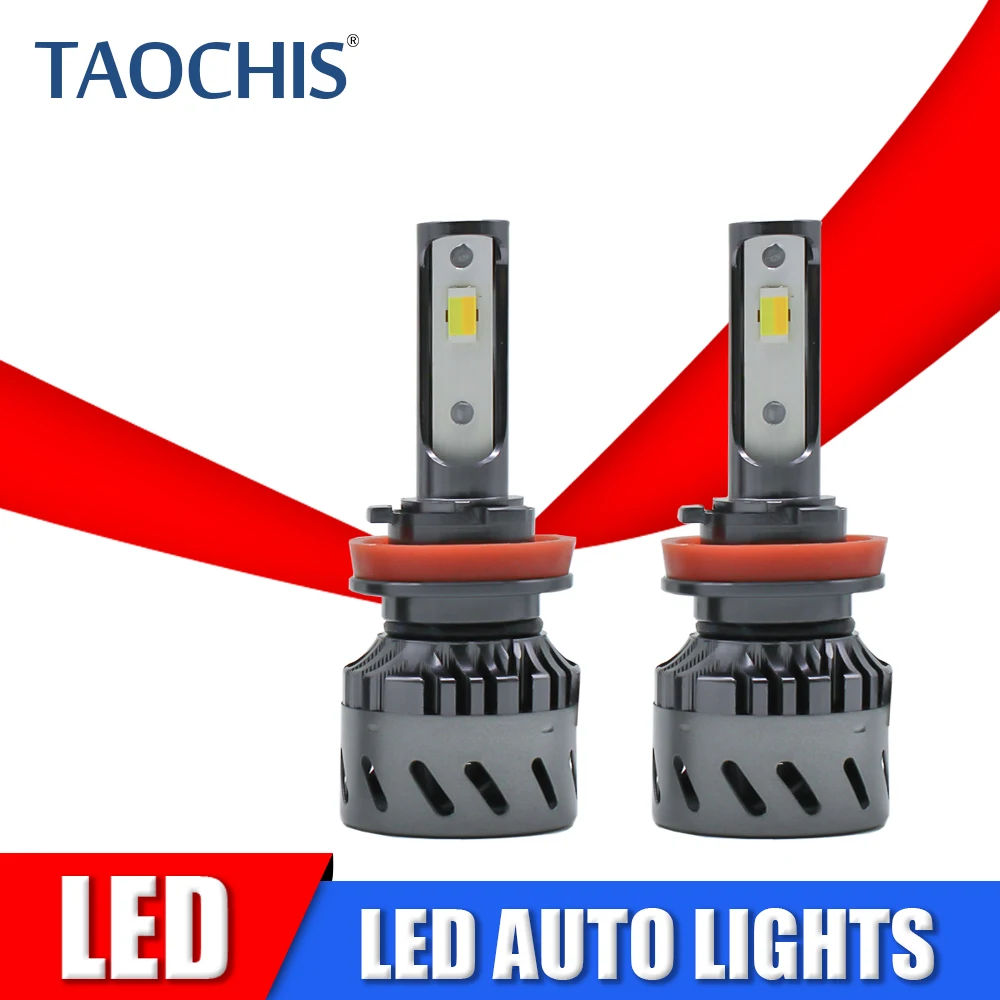 

TAOCHIS 2PCS LED Lamp H11 Led Bulb 3000k 4300k 6000k for car headlights Automobiles Auto Lamp Car Light Accessory