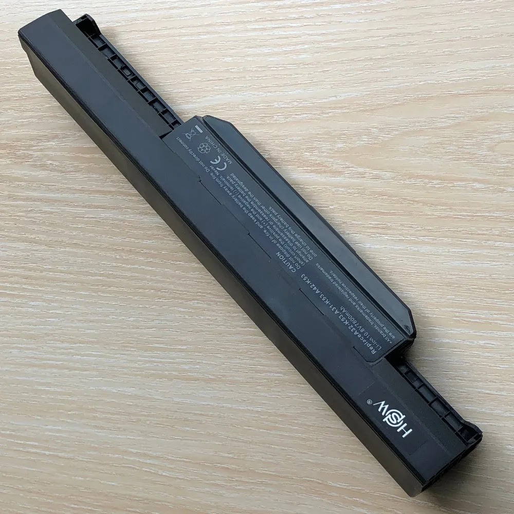 6600mAh  9 Cells Laptop Battery For Asus K53S K53 K53E K43E K53 K53T K43S X43E X43S X43E K43T K43U A53E A53S K53S Battery