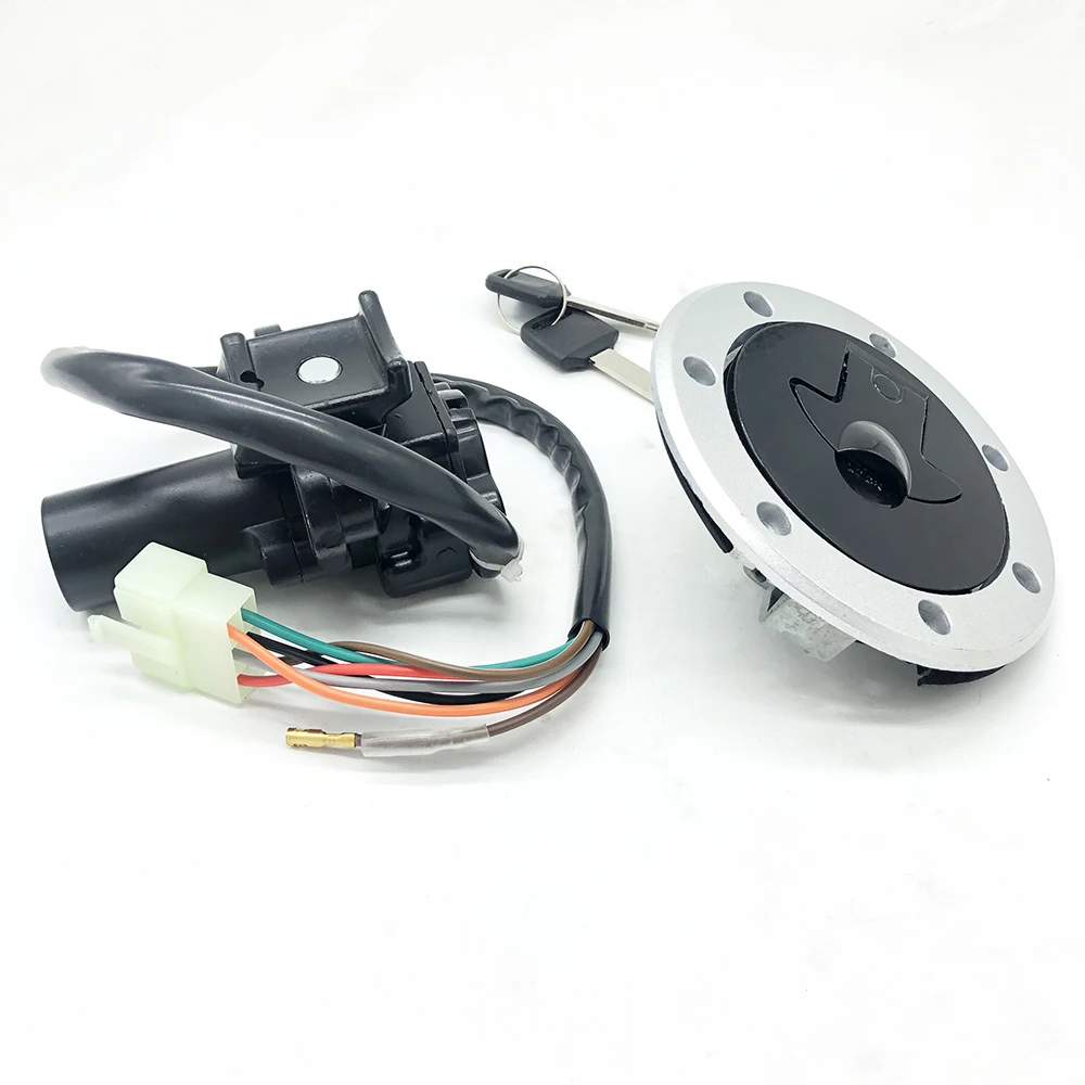 Zündschloss Sperrschlüssel Kraftstofftankdeckel Passend für Kawasaki Ninja 250 ZX6R ZX7R ZX9R ZZR400 ZXR400 ZZR600 ZXR750 – Detail 5