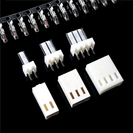 10 sets of KF2510 connector kit 2.54mm pitch 2/3/4/5/6/7/8/9/10/11/12P plug + straight pin + terminal