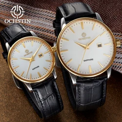 OCHSTIN Luxury Brand Couple Quartz Watches Luxury Brand Waterproof Men's And Women's Valentine's Day Wrist Watch Gift for Lovers