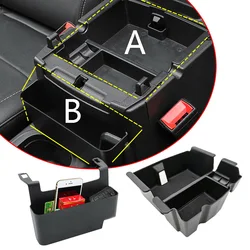 Center Console Hanging Storage Box Organizer Armrest Tray Key Coins Holder Pocket for Jeep Wrangler JL Gladiator JT 2018-2023