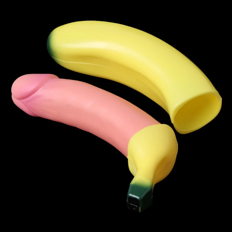 

18cm Banana Penis Gags Trick Jokes Toys Adult Dirty Novelty Pecker Toys D5QA