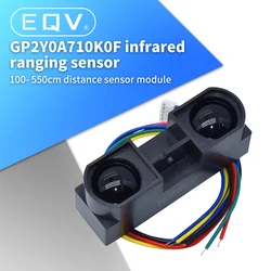 GP2Y0A710K0F 100% NEW SHARP 2Y0A710K 100-550cm Infrared distance sensor INCLUDING WIRES