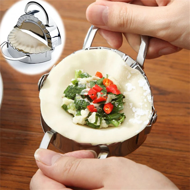 Easy DIY Dumpling Mold Dumpling Wrapper Cutter Making Machine Cooking Pastry Tool Kitchen Tools Dumpling Jiaozi Maker Device