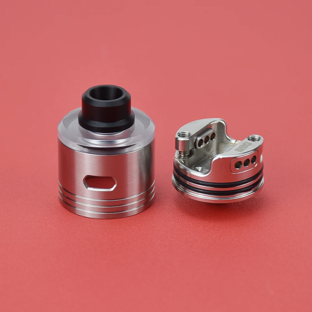 WOLF COOLVAPE Skyfall RDA, Single Coil Deck, Rebuildable Dripping E-Cigarette, Rda para 510 Vape, Mech Mod, 22mm, 316ss