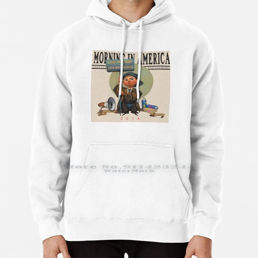 Morning In America Hoodie Sweater 6xl Cotton Jon Bellion All Time Low The Human Condition Logic G Eazy Geazy Women Teenage Big