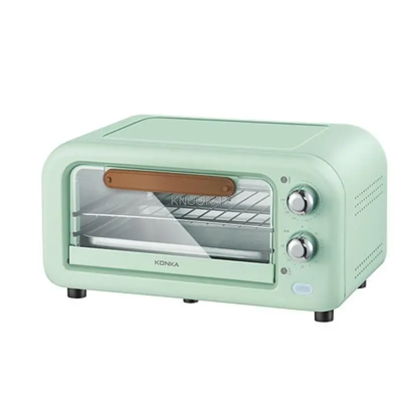 

12L Household Electric Oven Double Roasting Position Intelligent Baking Oven Transparent Mini Electric Oven