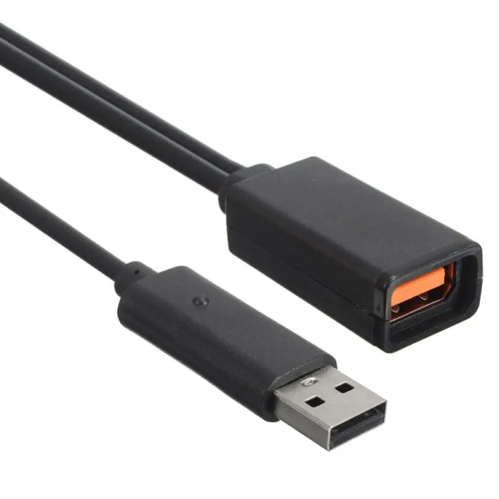 Czarny zasilacz AC 100 V-240 V Adapter wtyczki UE Ładowarka USB do czujnika Microsoft/Xbox 360 XBOX360 Kinect