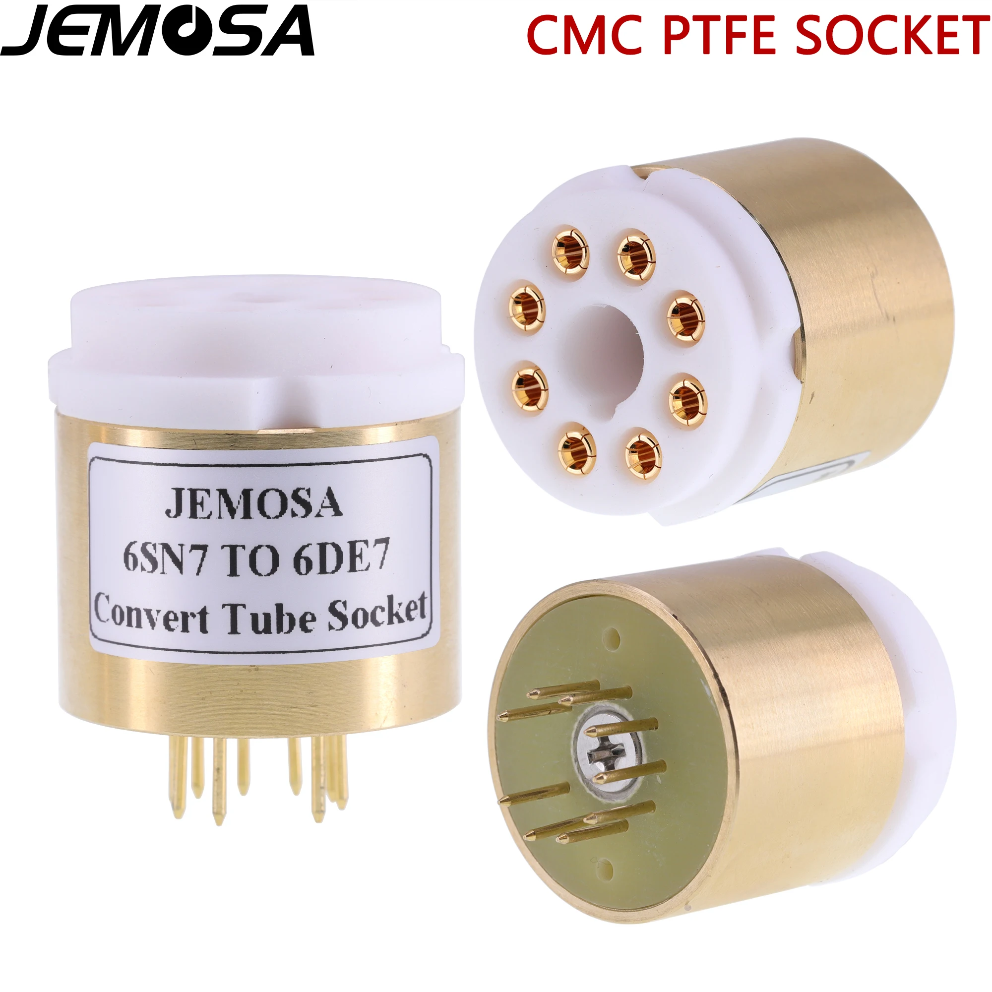 1PC 8Pin TO 9Pin Gniazdo lampowe CV181 6N8P 6N9P 6SL7 6SN7 TO 6DE7 DIY HIFI Wzmacniacz audio Gniazdo lampowe Adapter Konwerter