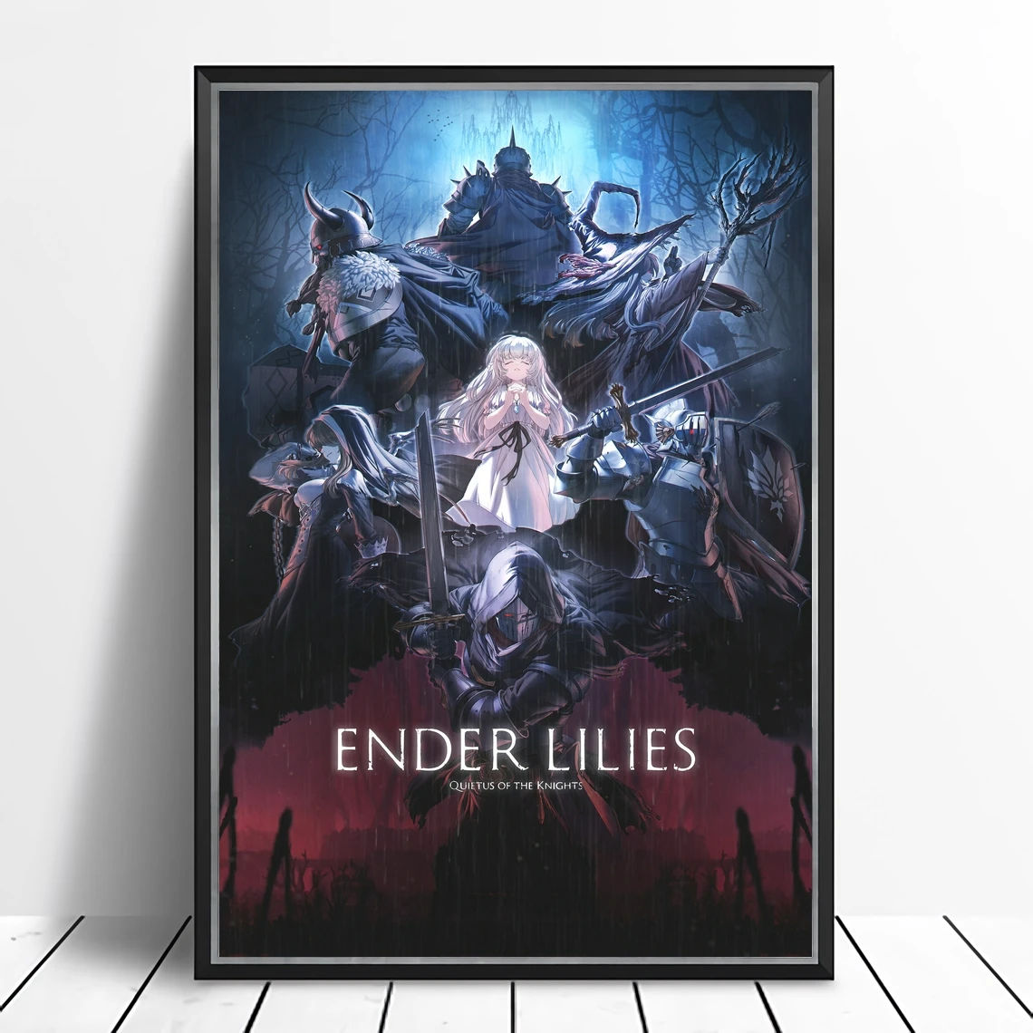 ENDER LILIES: Quietus of the Knights Video Game Canvas Poster Home Wall Painting Decoration (No Frame)