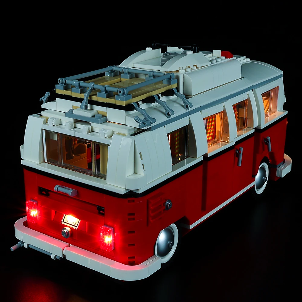 LED Light For L 10220 And 21001 Creator Expert T1 Camper Van DIY Toys Set  (Not Included Building Blocks)