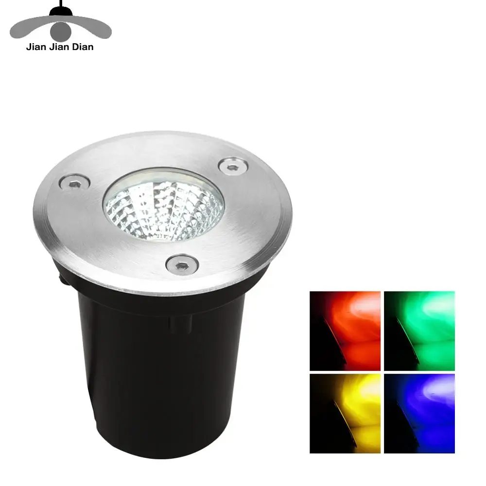 

Underground LED light COB Floor Lamp 5W 10W Outdoor Ground Garden Square Path Buried Yard Spot Landscape AC90-265V DC12V IP68