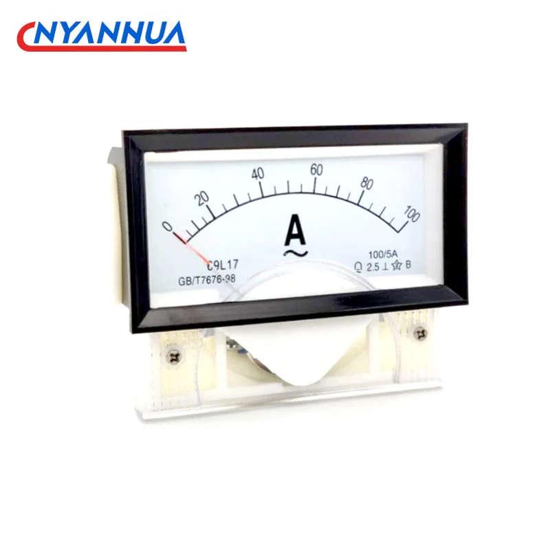 Framed Pointer AC Current Meter 5A 10A 20A 30A 50A 100A 200A 300A Ammeter 69L17-A