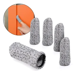 FOSHIO 5/10PCS Professional Vinyl Film Car Wrap Tool Non-Scratch Finger Work Gloves Sleeve Auto Window Tint Install Finger Cover