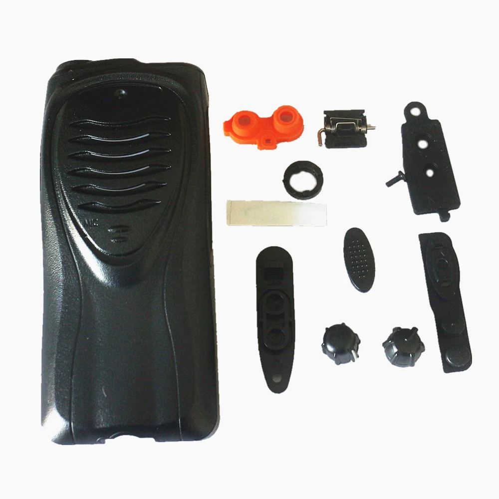 

Black Front Housing Shell Cover Case Dust Cover Knob For Kenwood TK3207 TK2207 TK3202 TK2202 TK3201 Radio Walkie Talkie