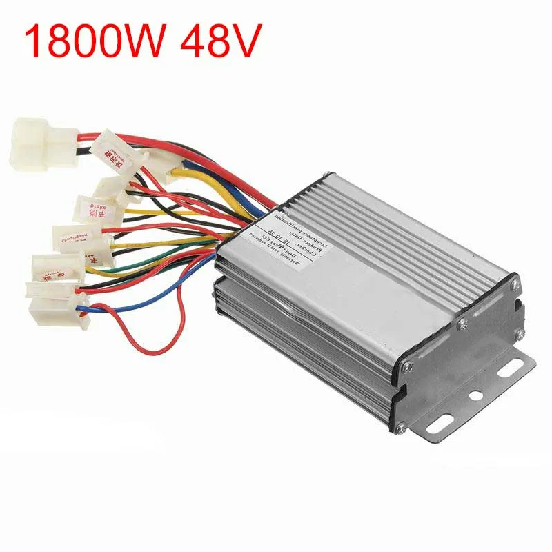 

DC 48V 1800W Brushless Motor Controller for Scooter Bicycle ATV Go Kart Bicycle & Scooter