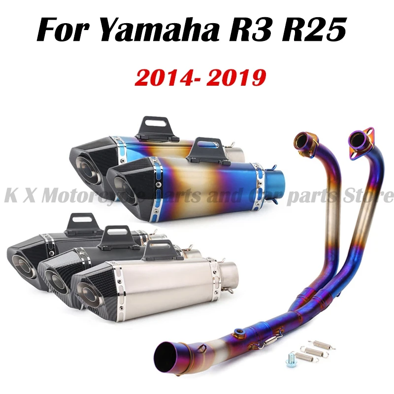 

Выхлопная труба для мотоцикла Yamaha YZF R3 R25 MT03 2014-2019