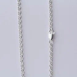 S925 Sterling Silver Rolo Chain Bracelet for Women and Men Daily Jewelry Gift