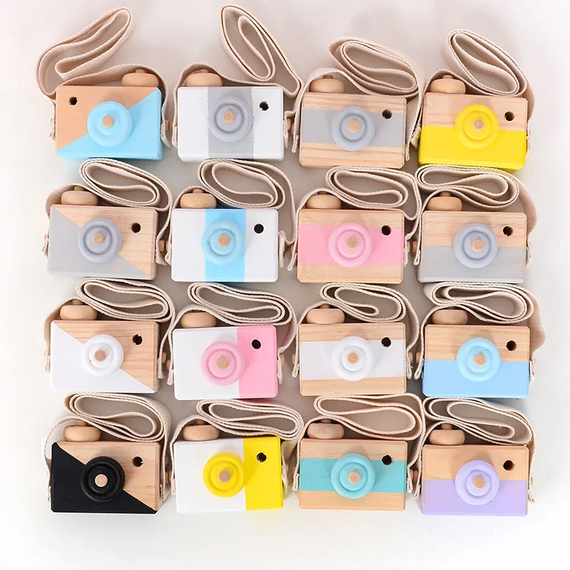 

Nordic Wooden Camera Toys Baby Children Infant Room Hanging Ornaments Educational Play Toys Photo Prop Newborn Gifts Home Decor