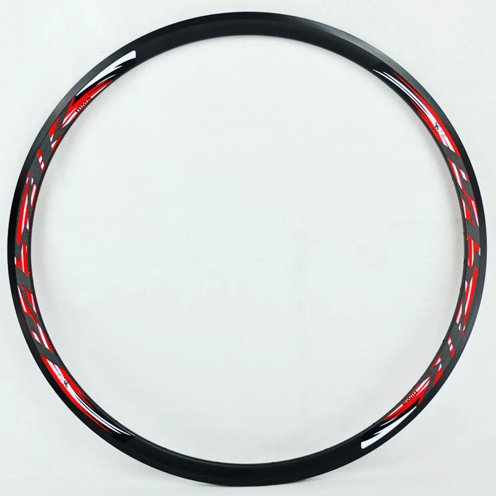 Road Bicycle Rims, 700C, 30mm Depth, 19mm Width, Aluminum Alloy Wheels, Clincher Ring, 20, 24 Holes Matte