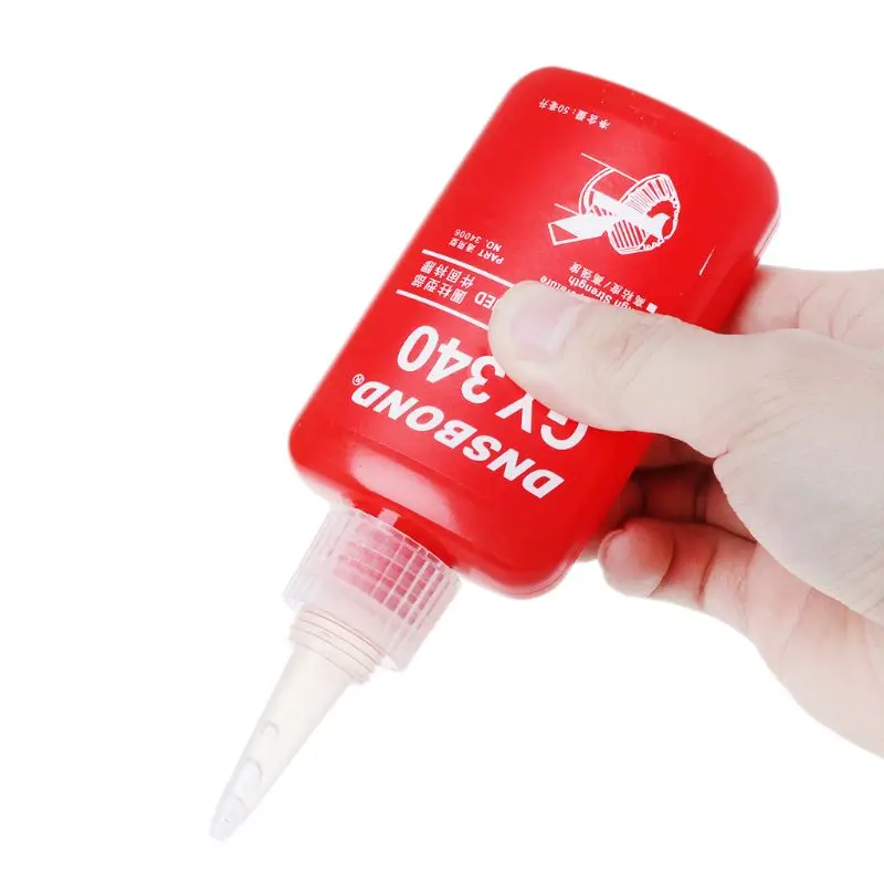 Schraube Kleber GY340 Hohe Festigkeit Gewindedichtung Schnelle Trocknung Feste Dichtung Lock Q1JC