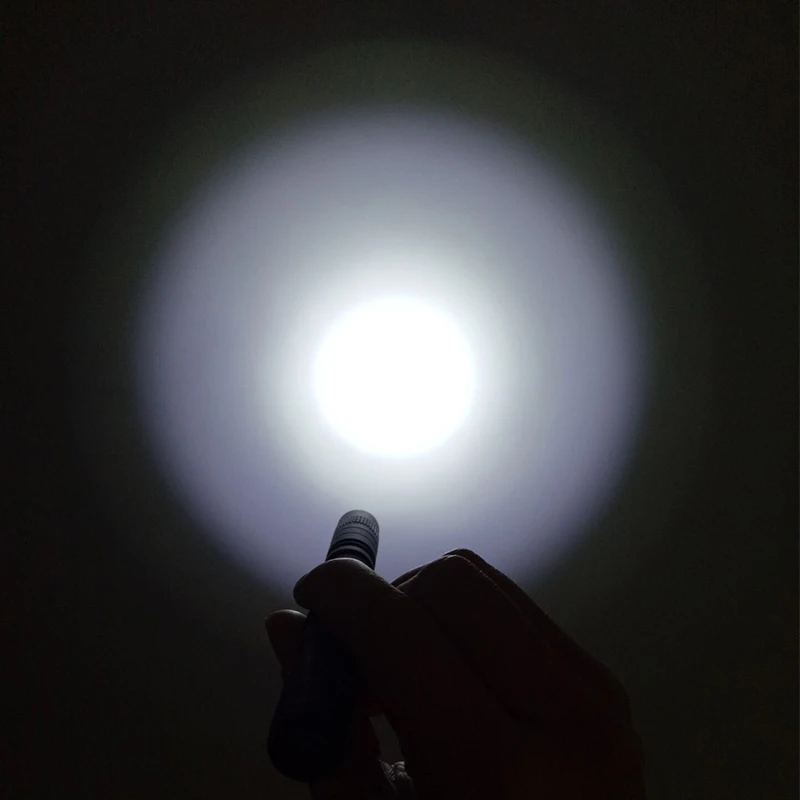 Mini linterna Led portátil Q5, antorcha de aluminio impermeable de alta calidad, lámpara de Camping, batería AAA, 3 modos