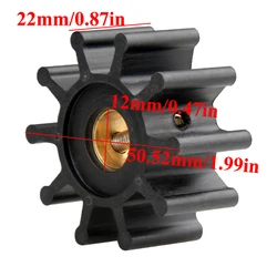 Water Pump Impeller For Jabsco 18653-0001 18653-0001-P Beta Replacement Parts for Outboard Engines Boat Motor 207-79630