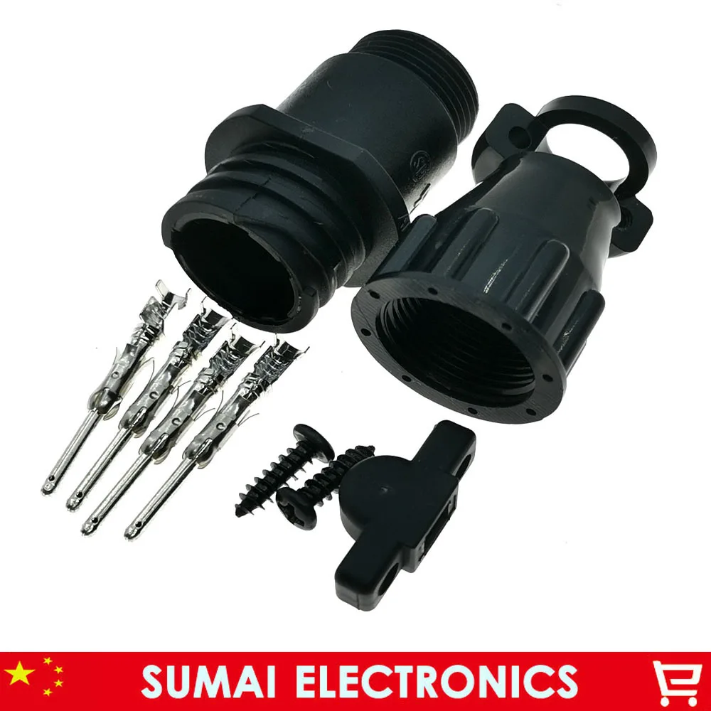 4 Pin AMP/TE 182919-1 206153-1 auto sensor plug connector for SMEMA Car,4P plug with Pin