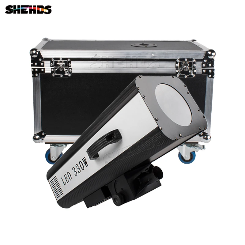 High Quality SHEHDS LED RGBWA 330W Follow Spotlights with Flightcase For DJ Birthday Party Family Gathering Wedding Conert Stage