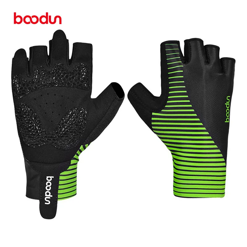 

Boodun Shock Absorption Cycling Gloves Half Finger Gym Gloves Bicycle Gloves Men Women Fishing Gloves Guantes Ciclismo