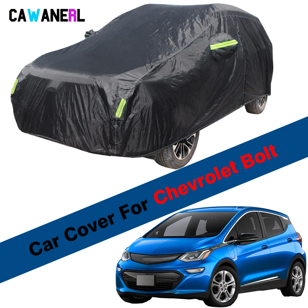 Car Cover Outdoor Auto Anti-UV Sun Shade Snow Rain Dust Protection Waterproof Cover For Chevrolet Bolt