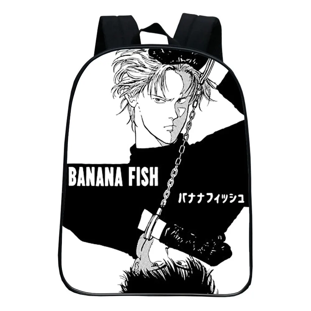 BANANA FISH BackPack Cosplay School Bags Anime Laptop Backpack Unisex Travel Backpack Girls Shoulder Bags 12 Inch.Support custom