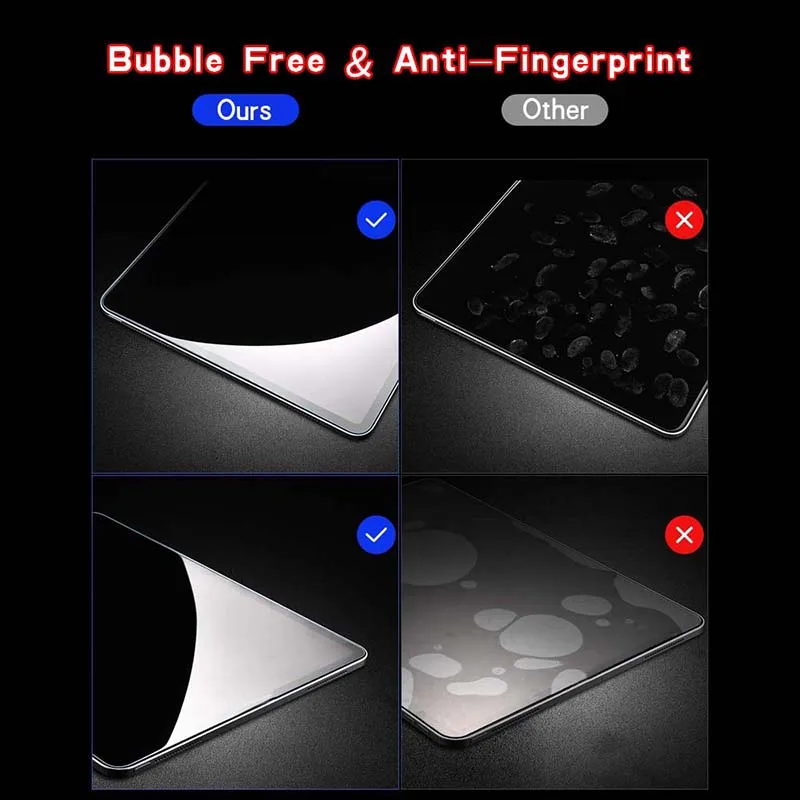 Tablet Tempered Glass Screen Protector Cover for Nvidia Shield 8.0Incn 9H Explosion-Proof Tablet Computer Tempered Film image 6