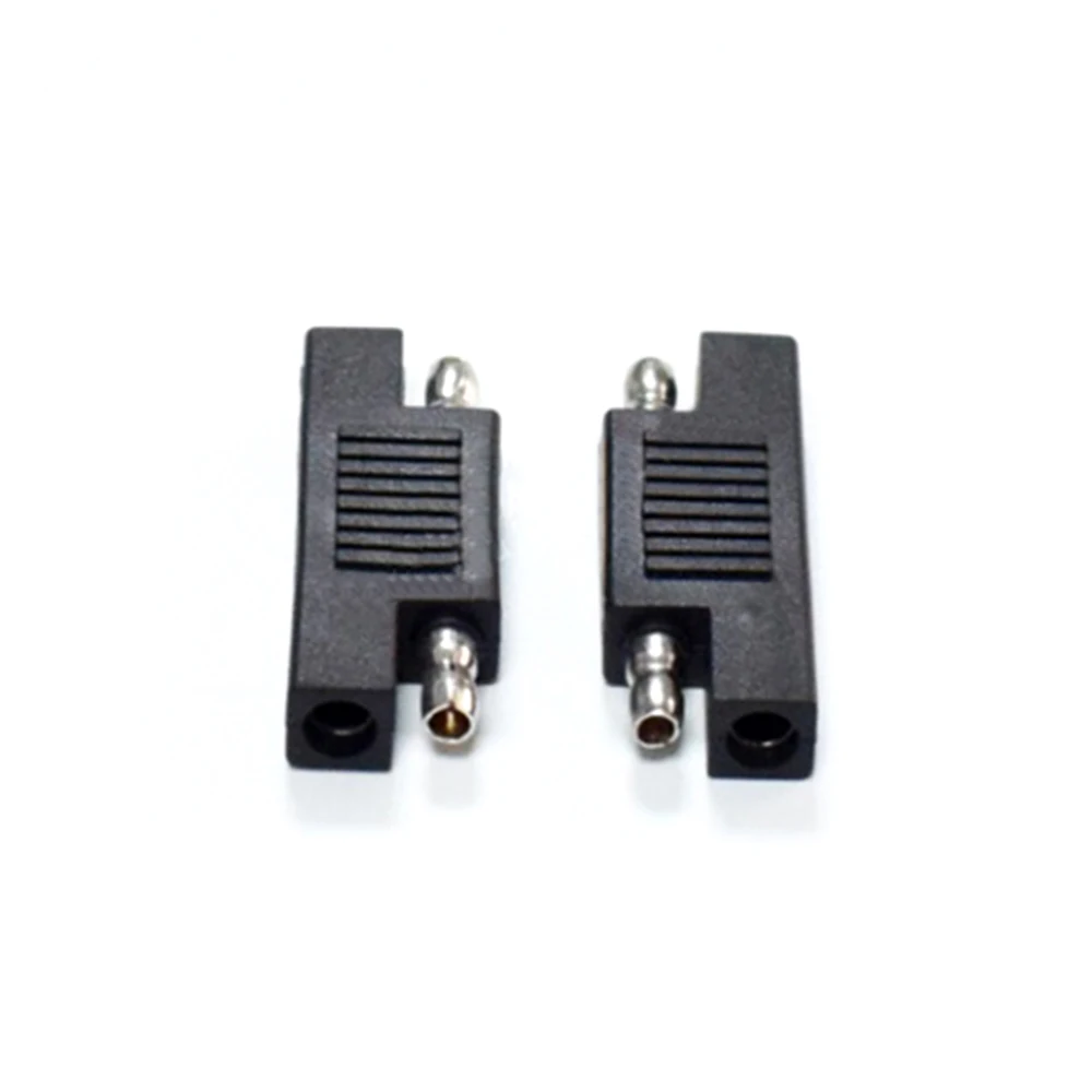 Adaptador SAE macho a macho, conector de Cable fotovoltaico, enchufe de batería Solar, conversión, cabezal de conversión Sae