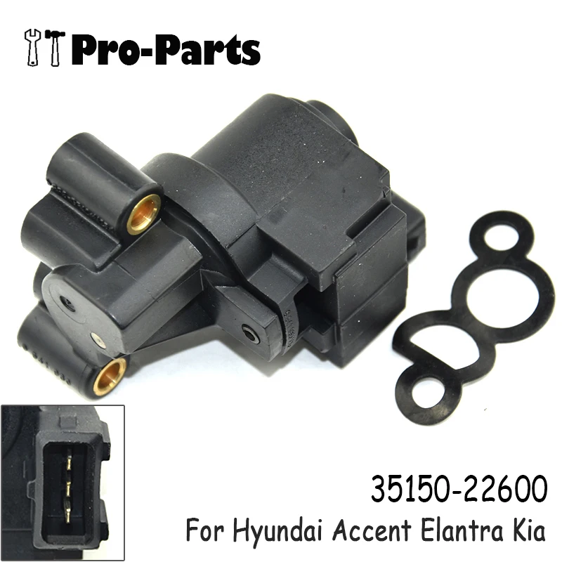 Neues Leerlaufluftregelventil IAC 35150-22600 für Hyundai Accent Elantra Tiburon Kia I4 3515022600   35150 2260035150   22600