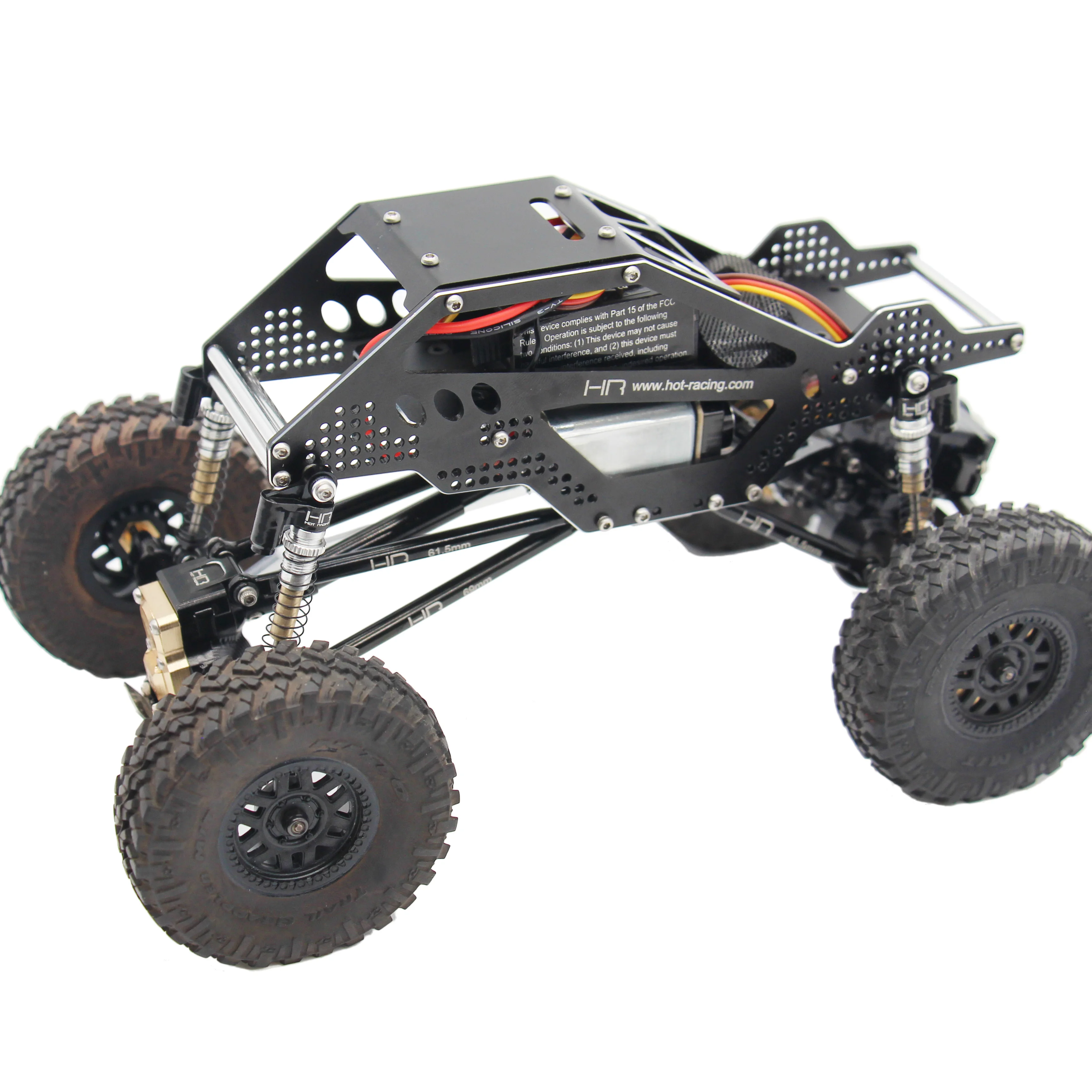 HR Aluminum Threaded Tele Shock for Axial SCX24 Rock Crawler