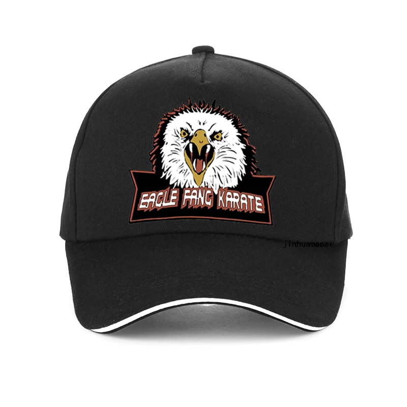 Eagle Fang Karate Cobra Kai Movie Summer Men Baseball cap Unisex 100% Cotton 80s Retro Women adjustable Snapback hat