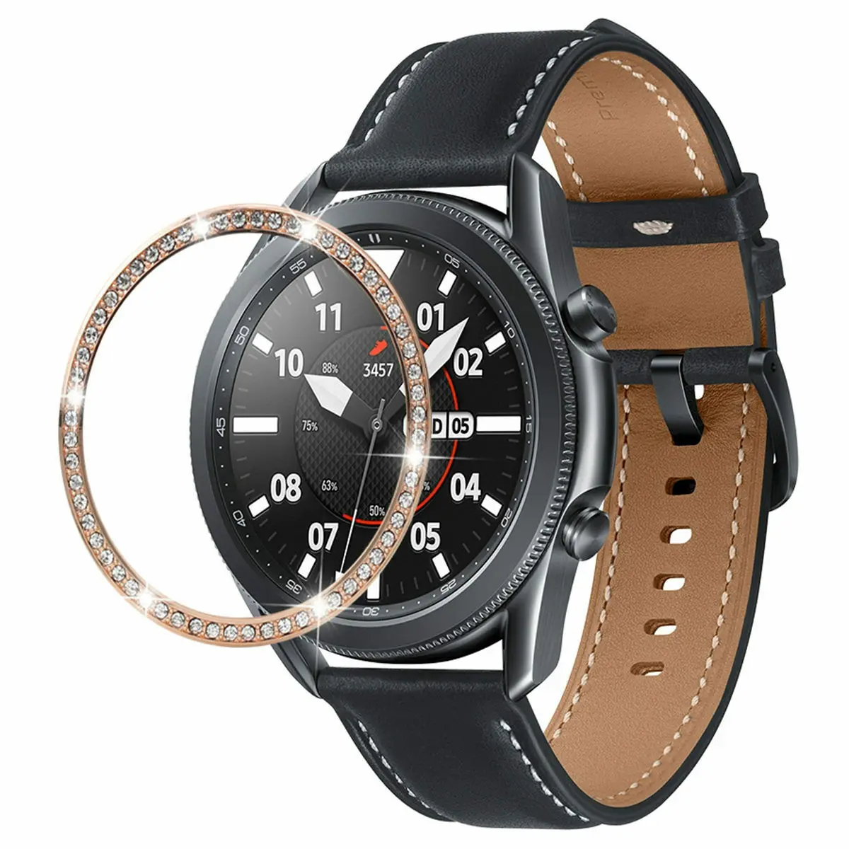 Galaxy Watch 3 Diamond Metal Bezel Styling Ring For Samsung Galaxy Watch 3 41mm Frame Protection Case Cover