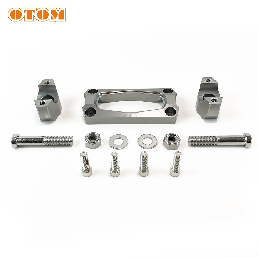 OTOM Motorcycle Accessories CNC Aluminum Handlebar Riser Bar Mount Handle Clamp-Integrated Gland For YAMAHA YZ250F YZ250FX YZ450