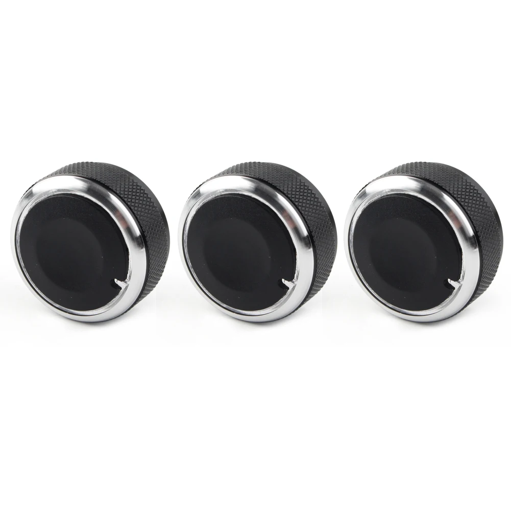 3Pcs Car Air Condition A/C Panel Control Switch Knob Cover For MAZDA 3 M3 Mazda3 2004 2005 2006 2007 2008 2009